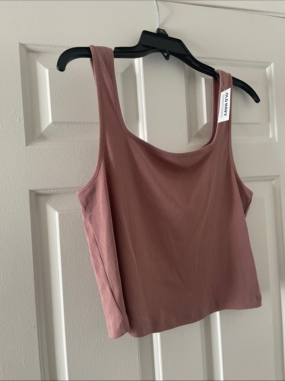 Old Navy Mauve Ribbed Tank Top